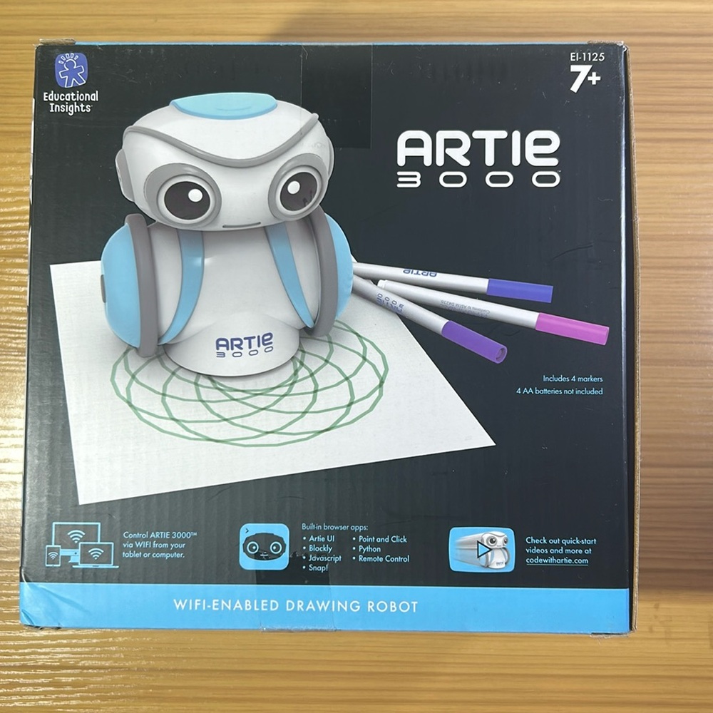 NIB Educational Insights Artie 3000 Coding Robot ~ Stem Powered Learning Toy